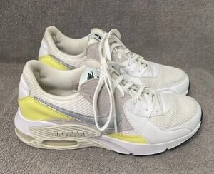 Nike Airmax Women's White yellow Gray Size 8